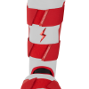 BRUCE BOLT Chrome Series Leg Guard - RED