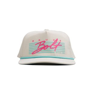 San Diego Stripe Rope Hat - Tan